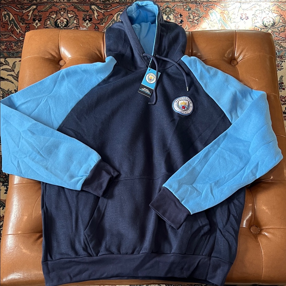 Manchester City Blue Hoodie
